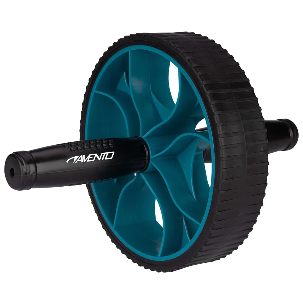 Avento Ab Roller Power Black and Blue