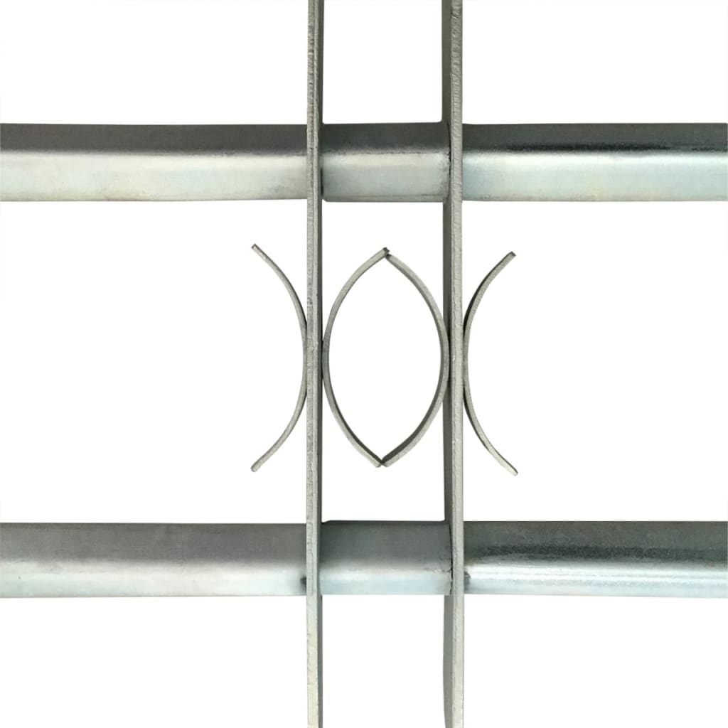 Fenstergitter Verstellbar mit 2 Querstäben 700-1050 mm