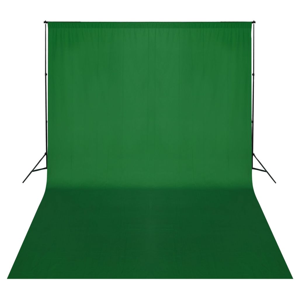 Fotohintergrund-System 500 x 300 cm Grün