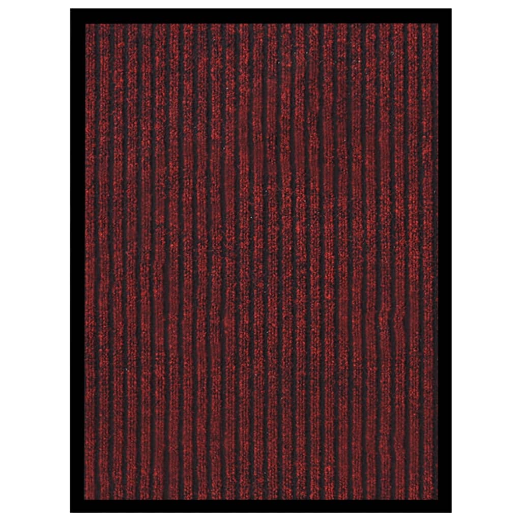 Doormat  Striped Red 40x60 cm