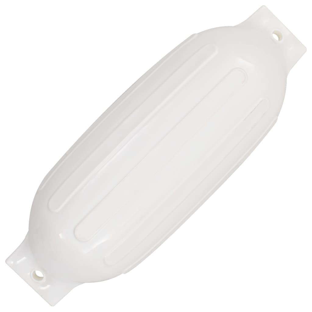 Boat Bumper 2 pcs White 69x21.5 cm PVC