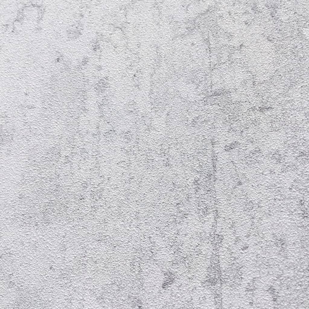 Rouleaux de papier peint Non tissé 4 pcs Blanc béton 0,53x10 m