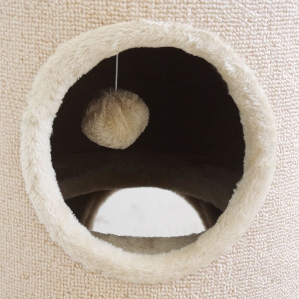 Beige Cathouse/Scratching Post 50 cm
