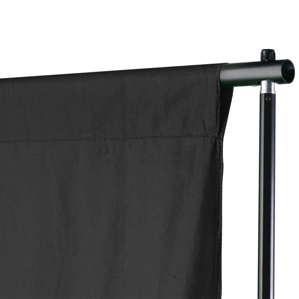 Backdrop Support System 500 x 300 cm Black