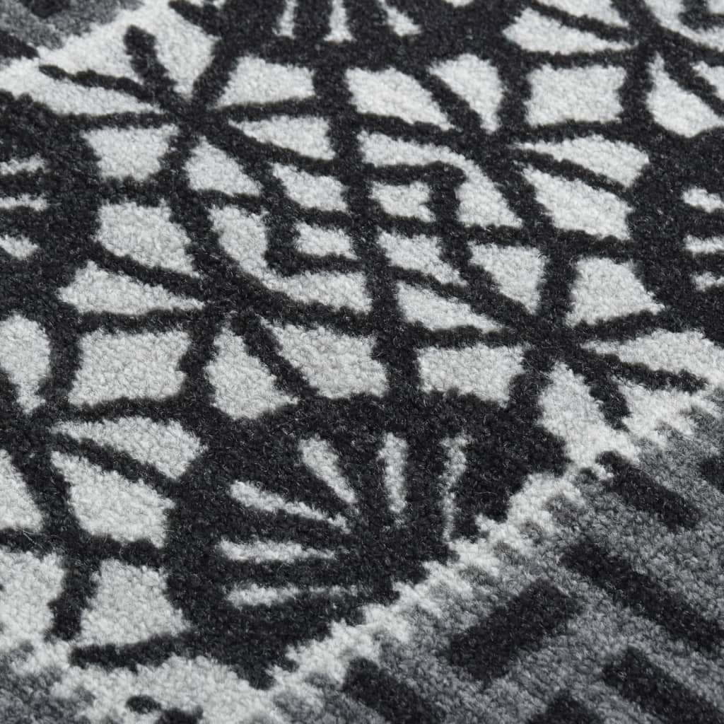 Carpet Runner Black 80x300 cm