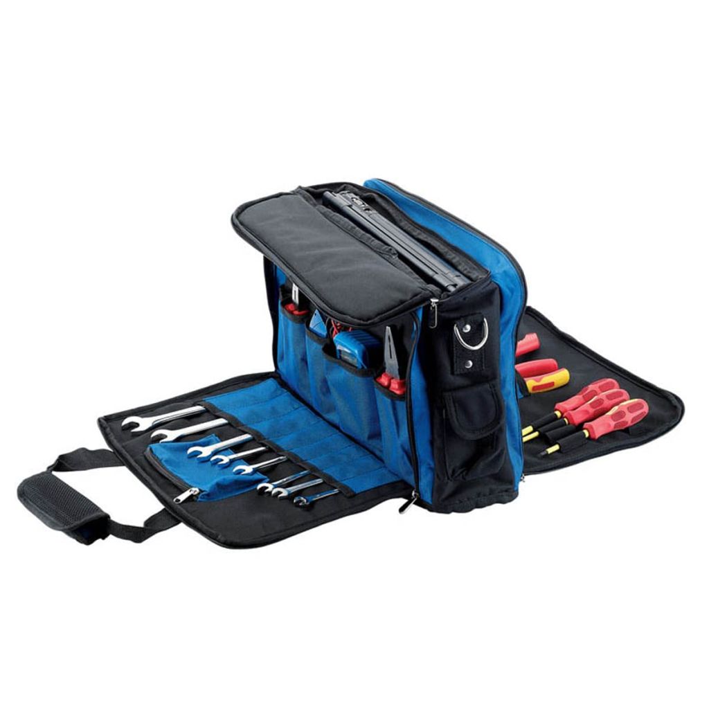 Draper Tools Profi-Laptoptasche für Techniker Blau und Schwarz 89209