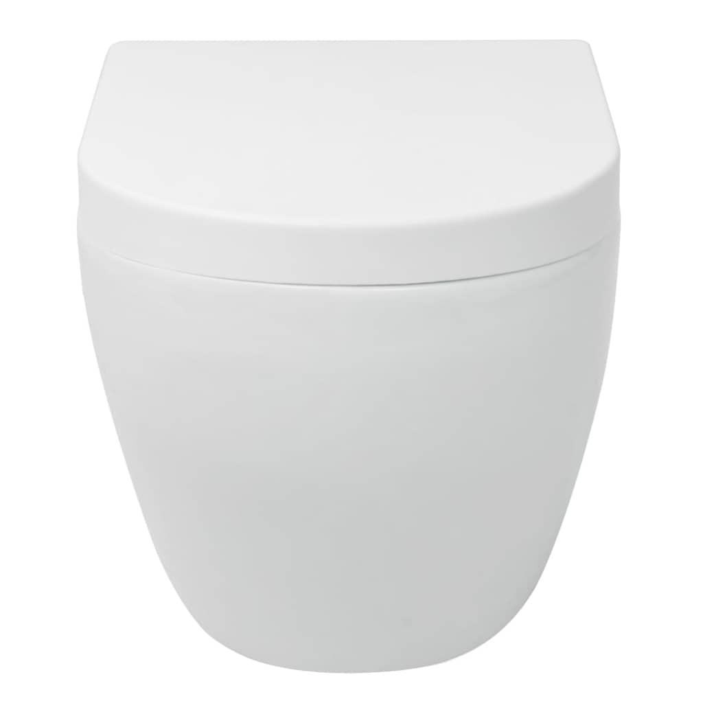 Wall Hung Toilet Ceramic White