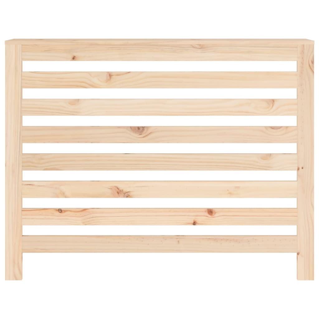 Radiator Cover 108.5x19x84 cm Solid Wood Pine