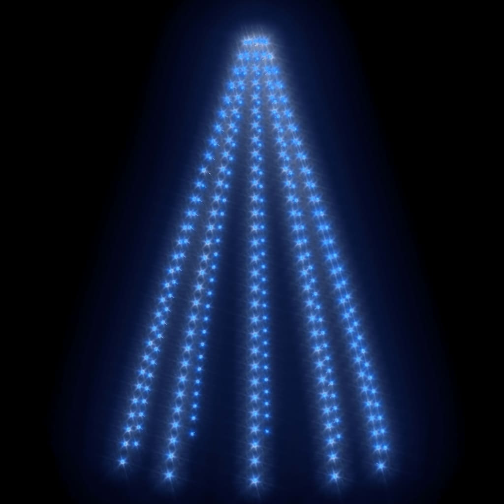 Guirlande lumineuse d'arbre de Noël 300 LED Bleu 300 cm