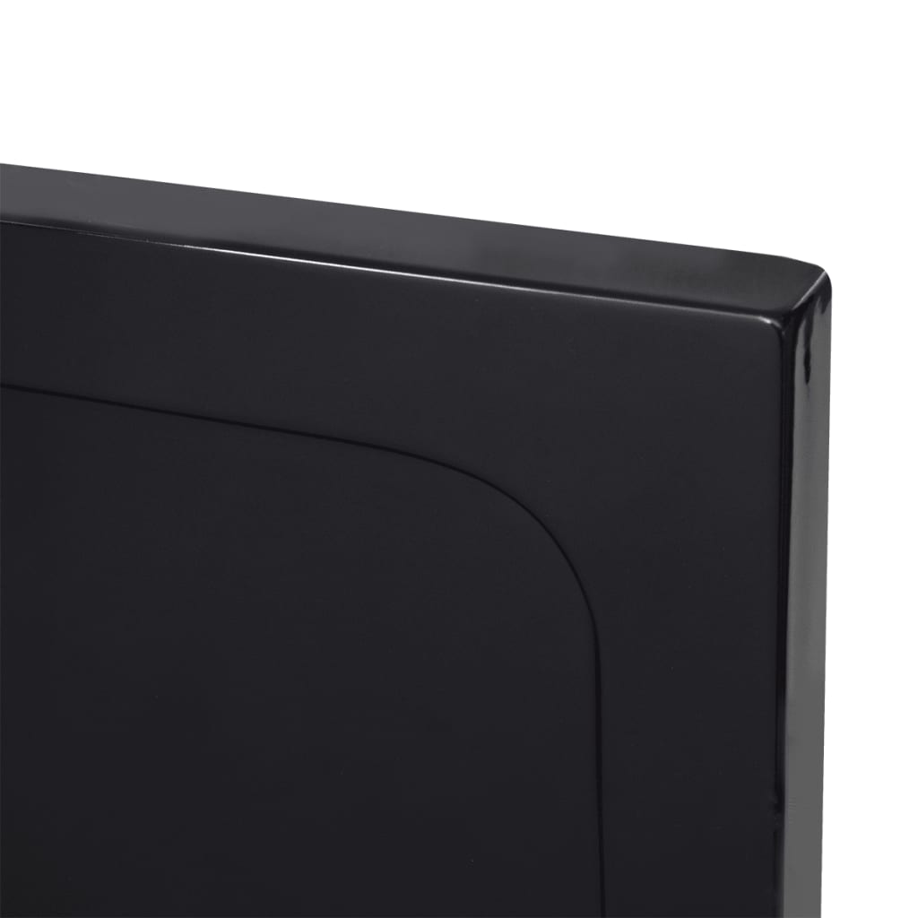 Rectangular ABS Shower Base Tray Black 70 x 90 cm