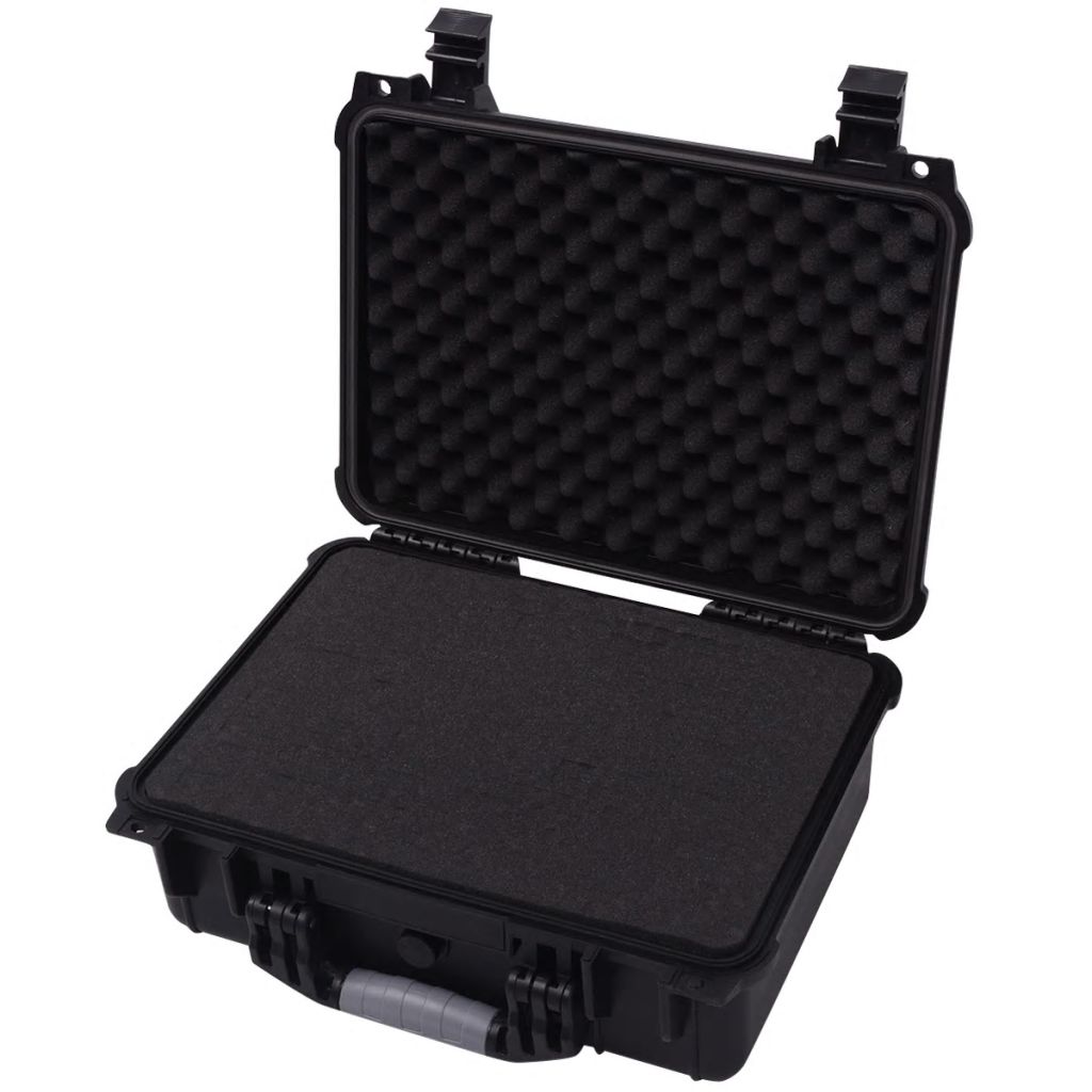 Boîte de protection pour équipement 40,6 x 33 x 17,4 cm noir  