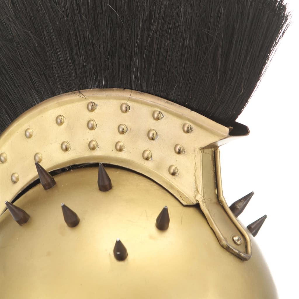 Greek Warrior Helmet Antique Replica LARP Brass Steel