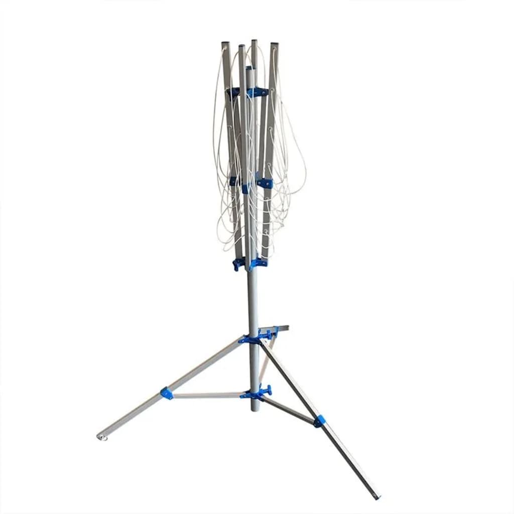 ProPlus Rotary Airer with Foot Grey Metal