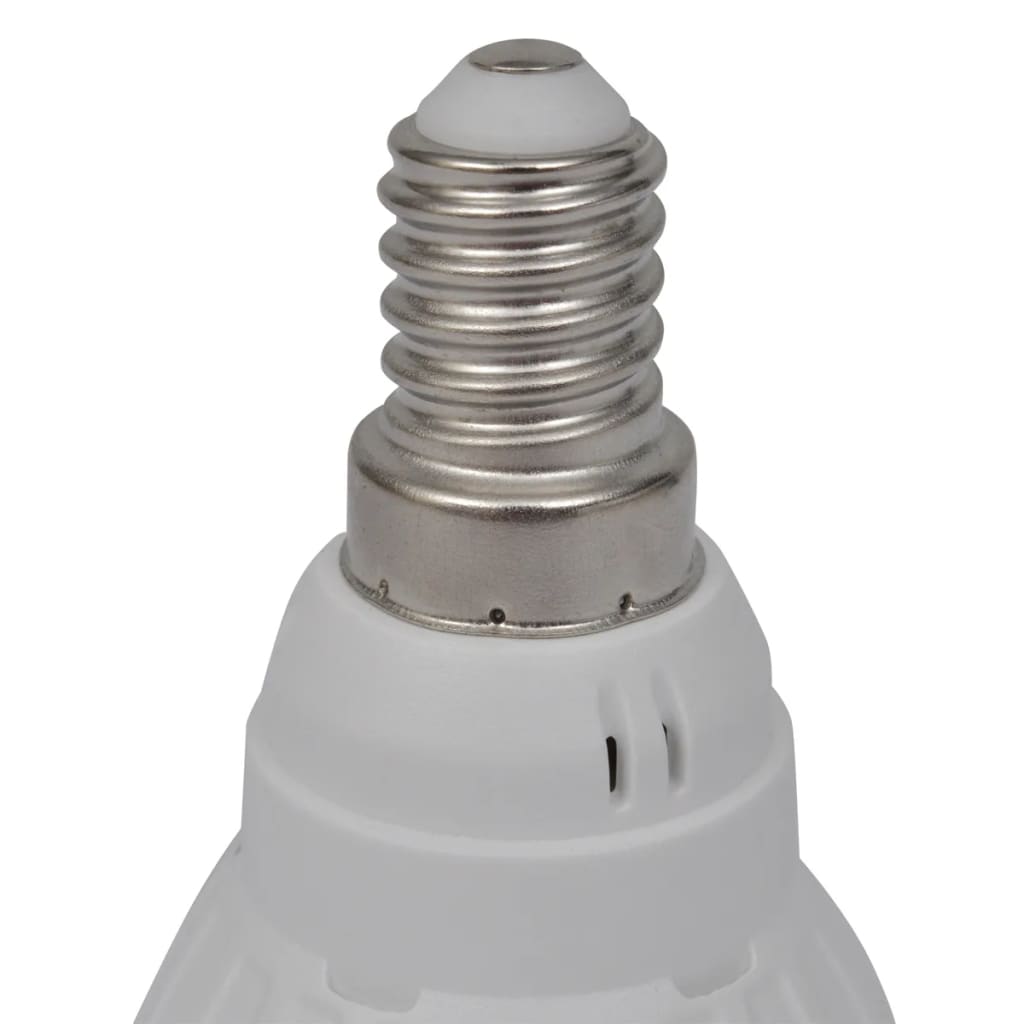 Spotlight Set 10 LED Bulbs White 3W E14 Warm White