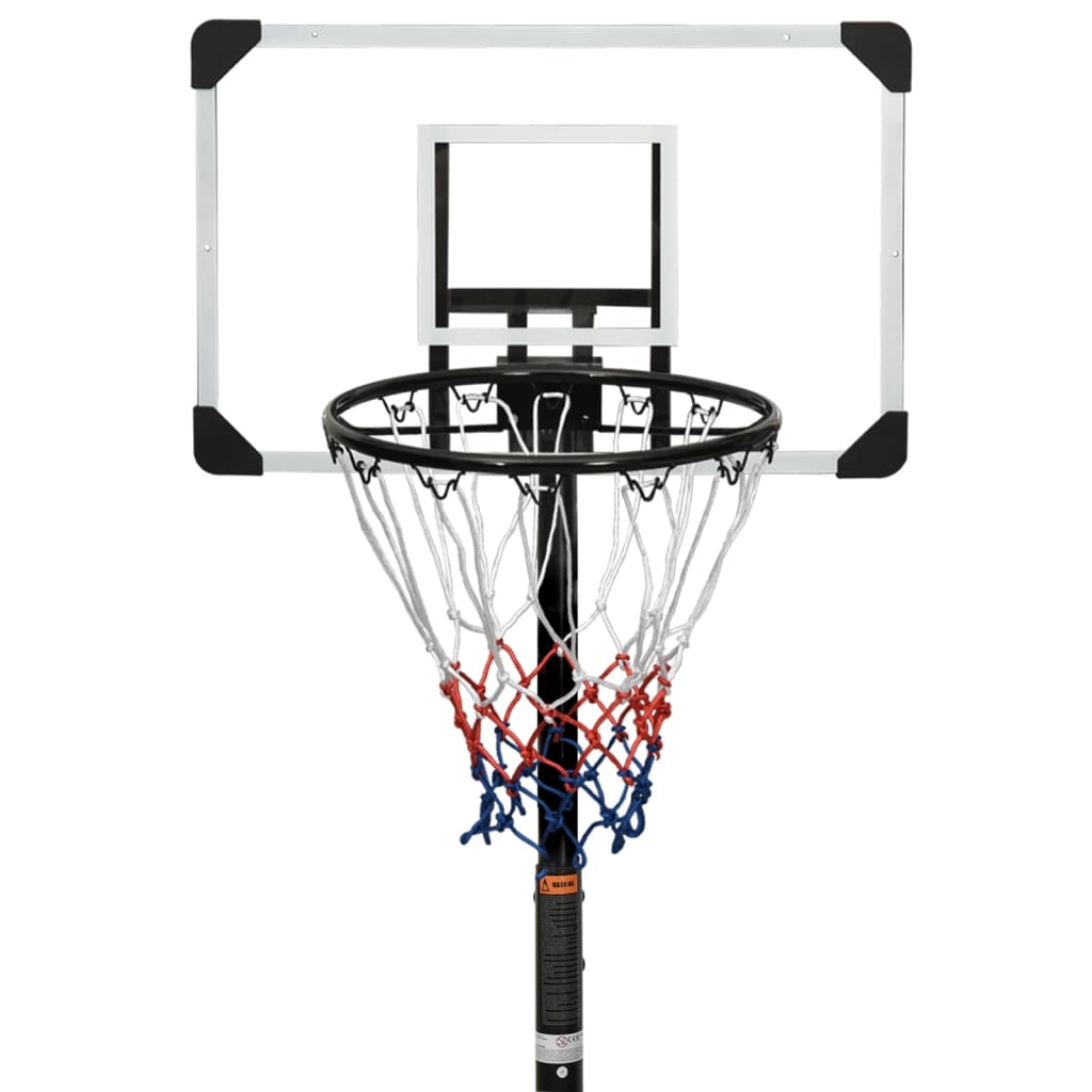 Basketballständer Transparent 216-250 cm Polycarbonat
