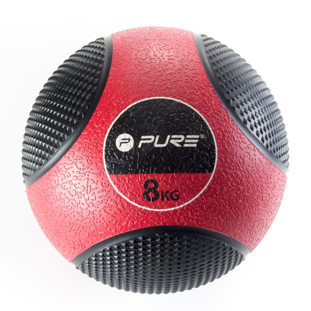 Pure2Improve Medicine Ball 8 kg Red