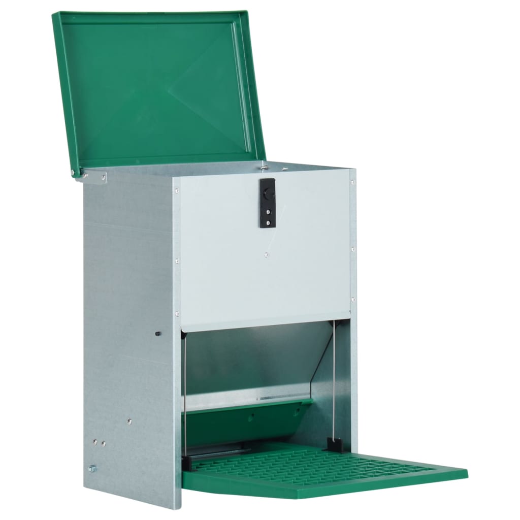 Geflügel-Futterautomat Feedomatic mit Pedal 12 kg