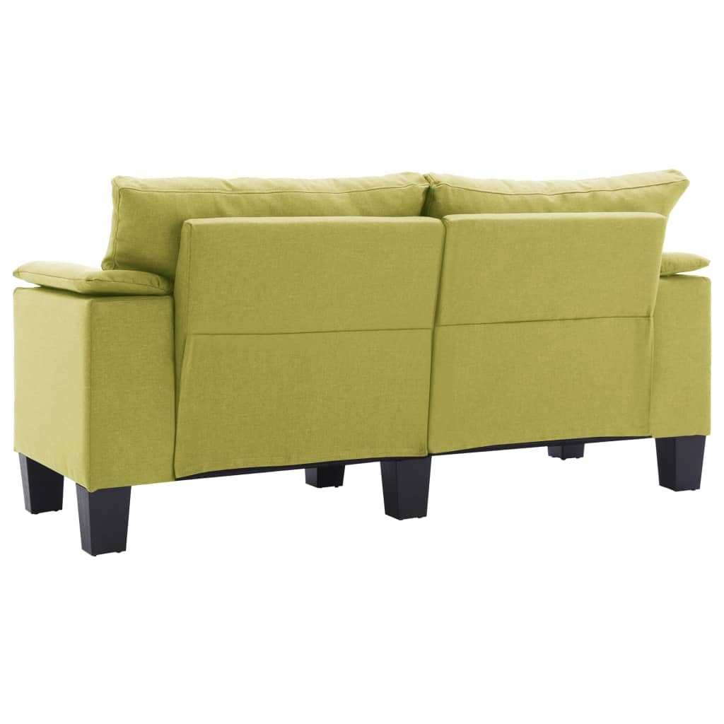 2-Sitzer-Sofa Grün Stoff