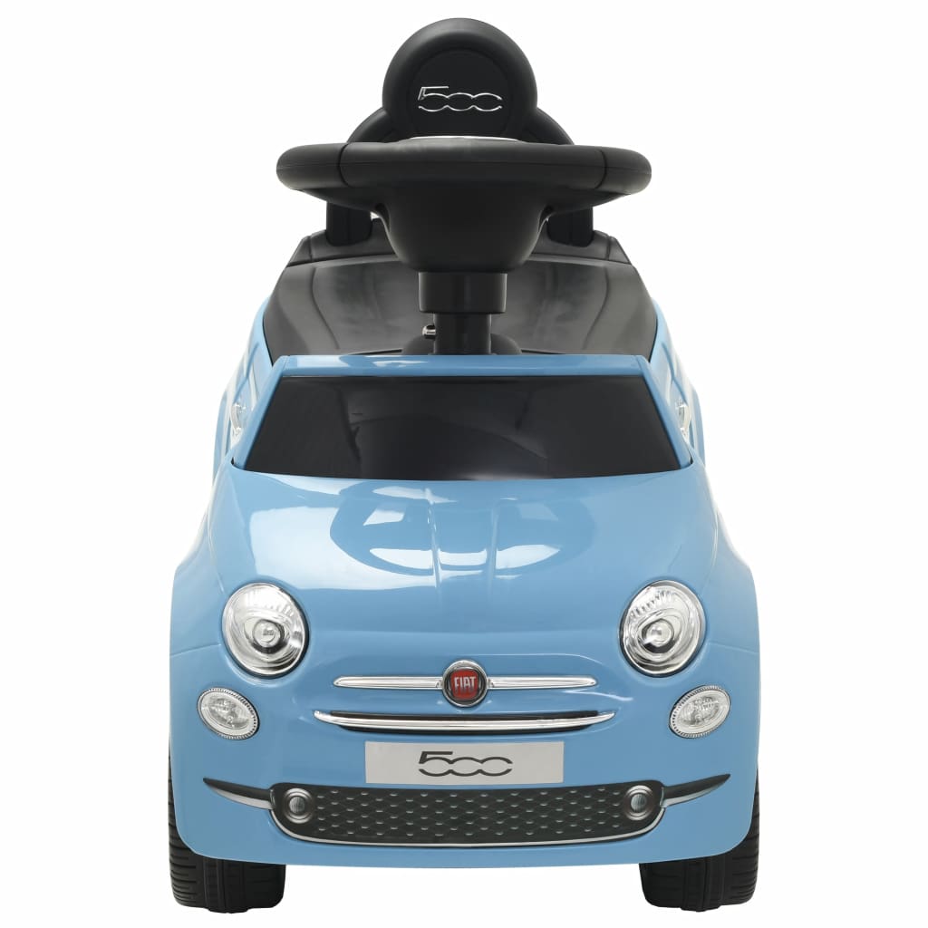 Kinder-Aufsitzauto Fiat 500 Blau 