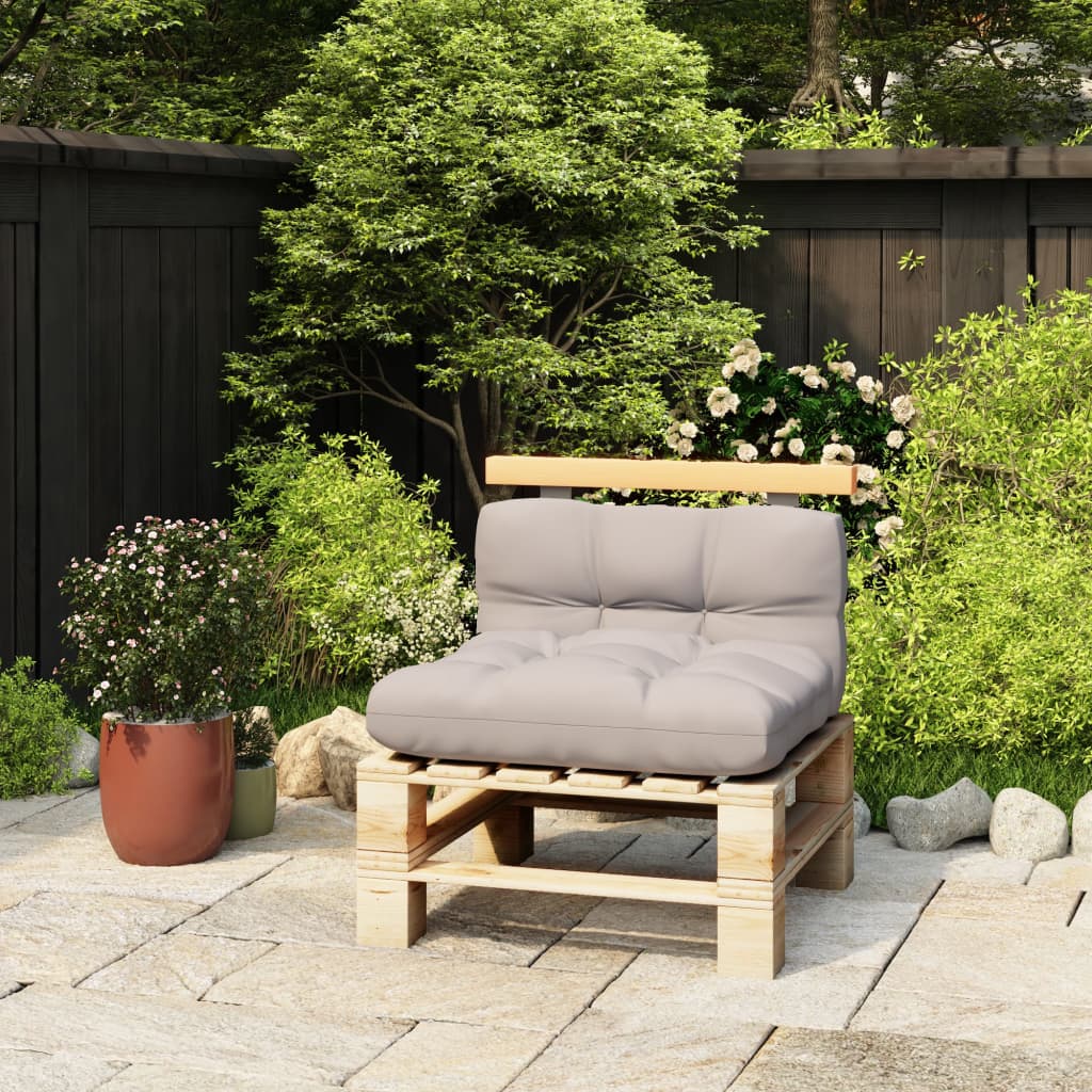 Backrest for Pallet Sofa 70 cm Solid Pine Wood