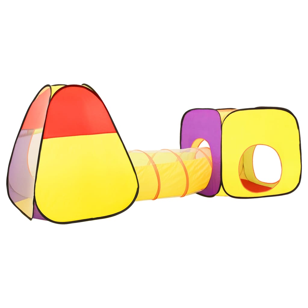 Tente de jeu pour enfants 250 balles Multicolore 255x80x100 cm