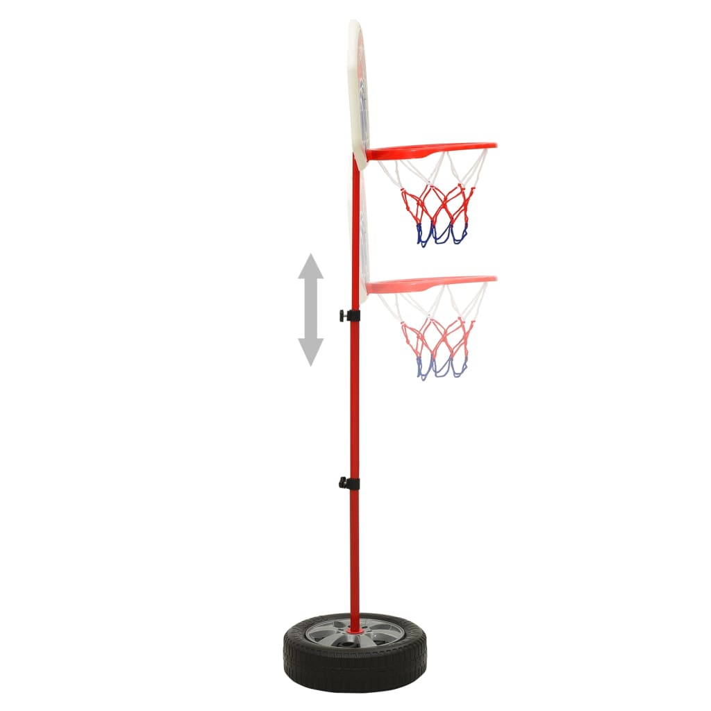 Kinder Basketball Spiel-Set Verstellbar 120 cm