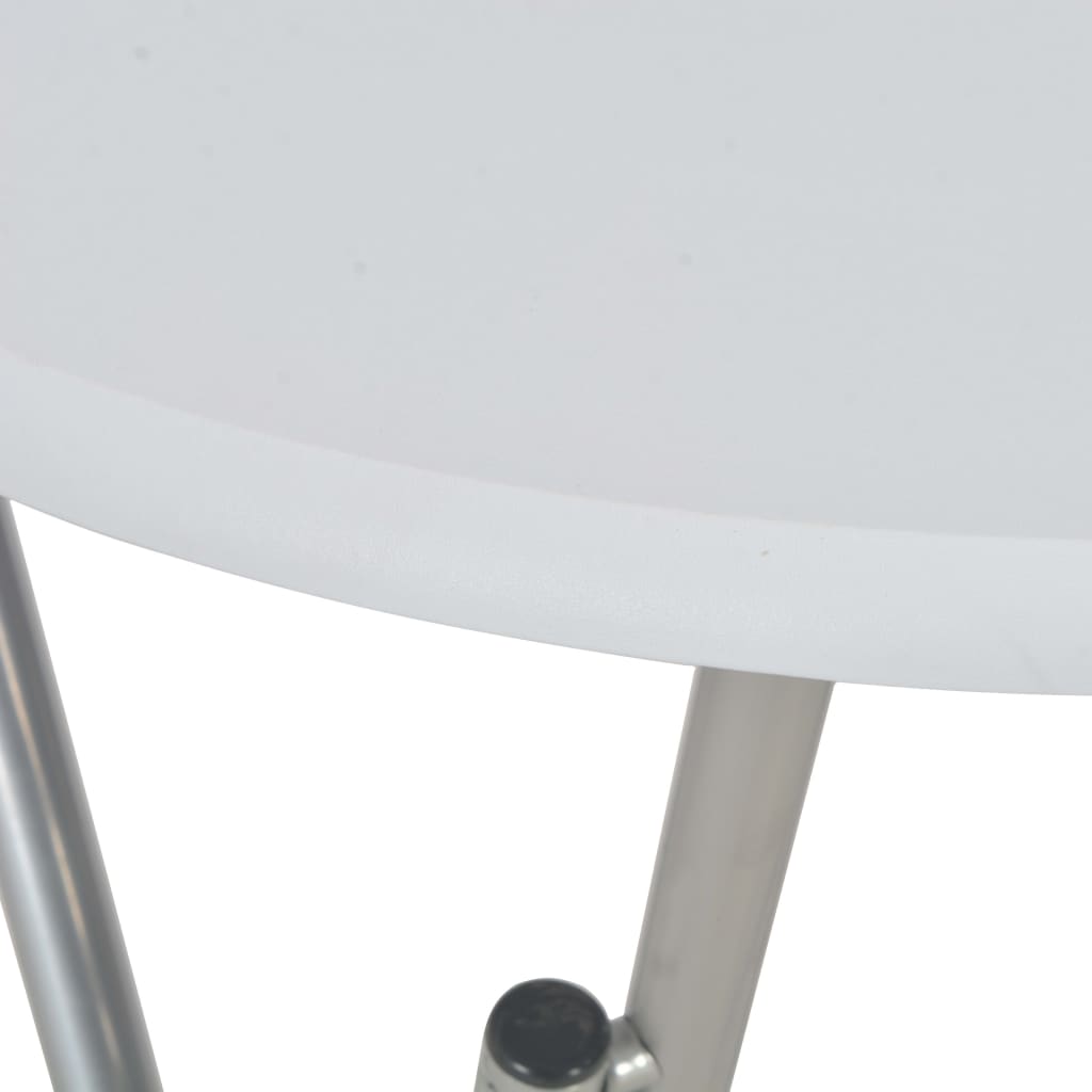 Table de bar Blanc 60x112 cm MDF