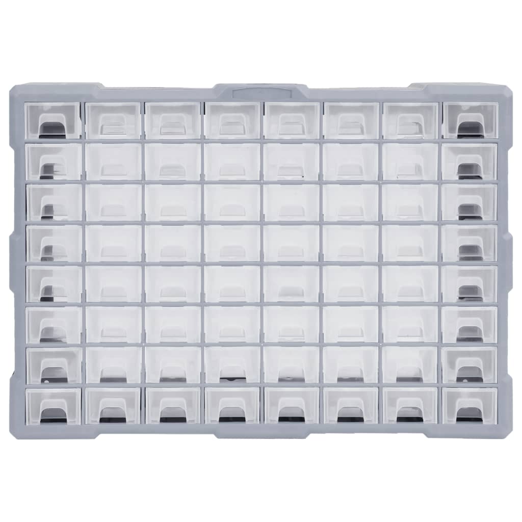 Multi-Schubladen-Organizer mit 64 Schubladen 52x16x37,5 cm 