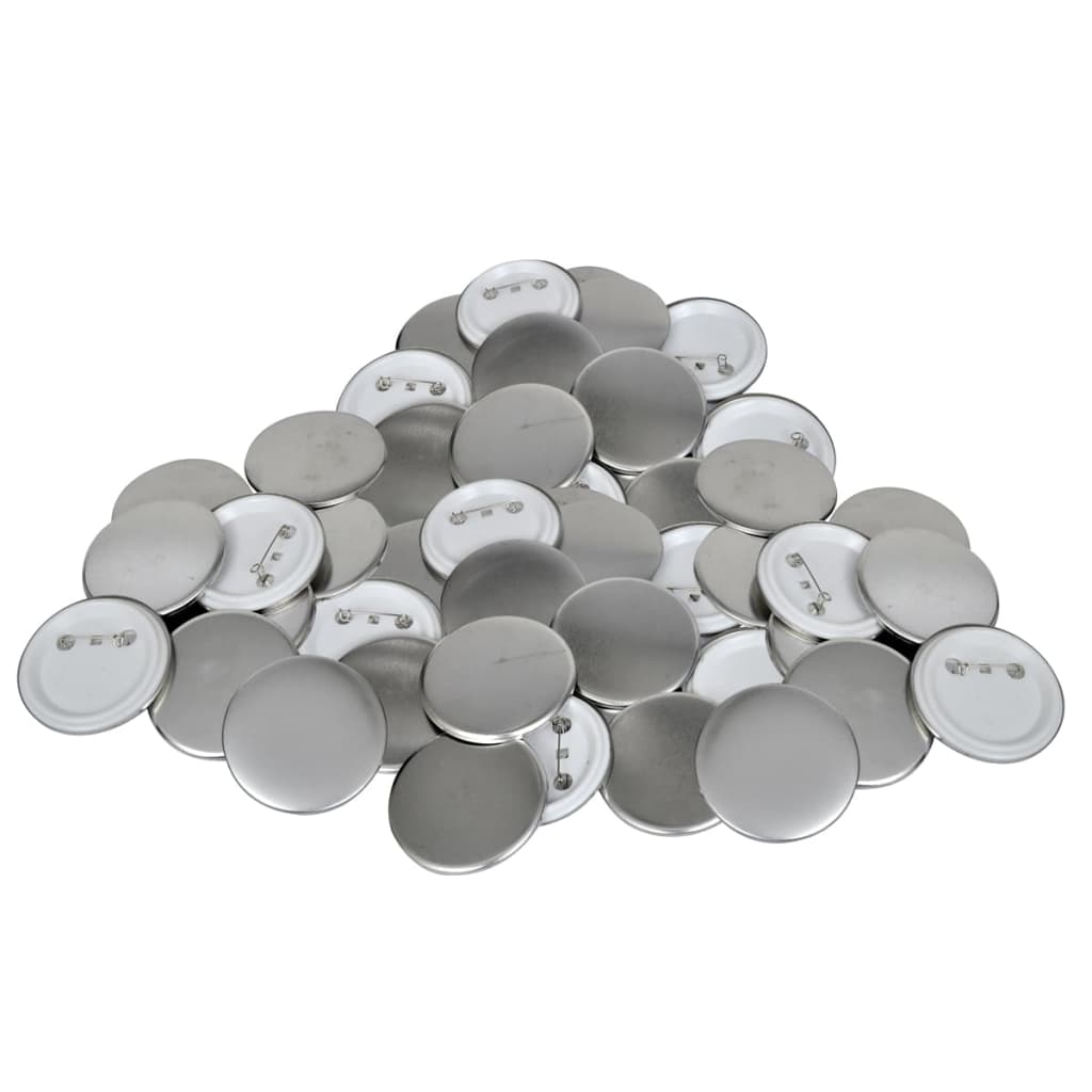 Buttonmaschine mit 500 Button-Teilen 25 mm