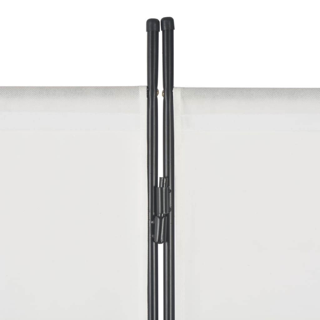 3-tlg. Raumteiler Weiss 260×180 cm