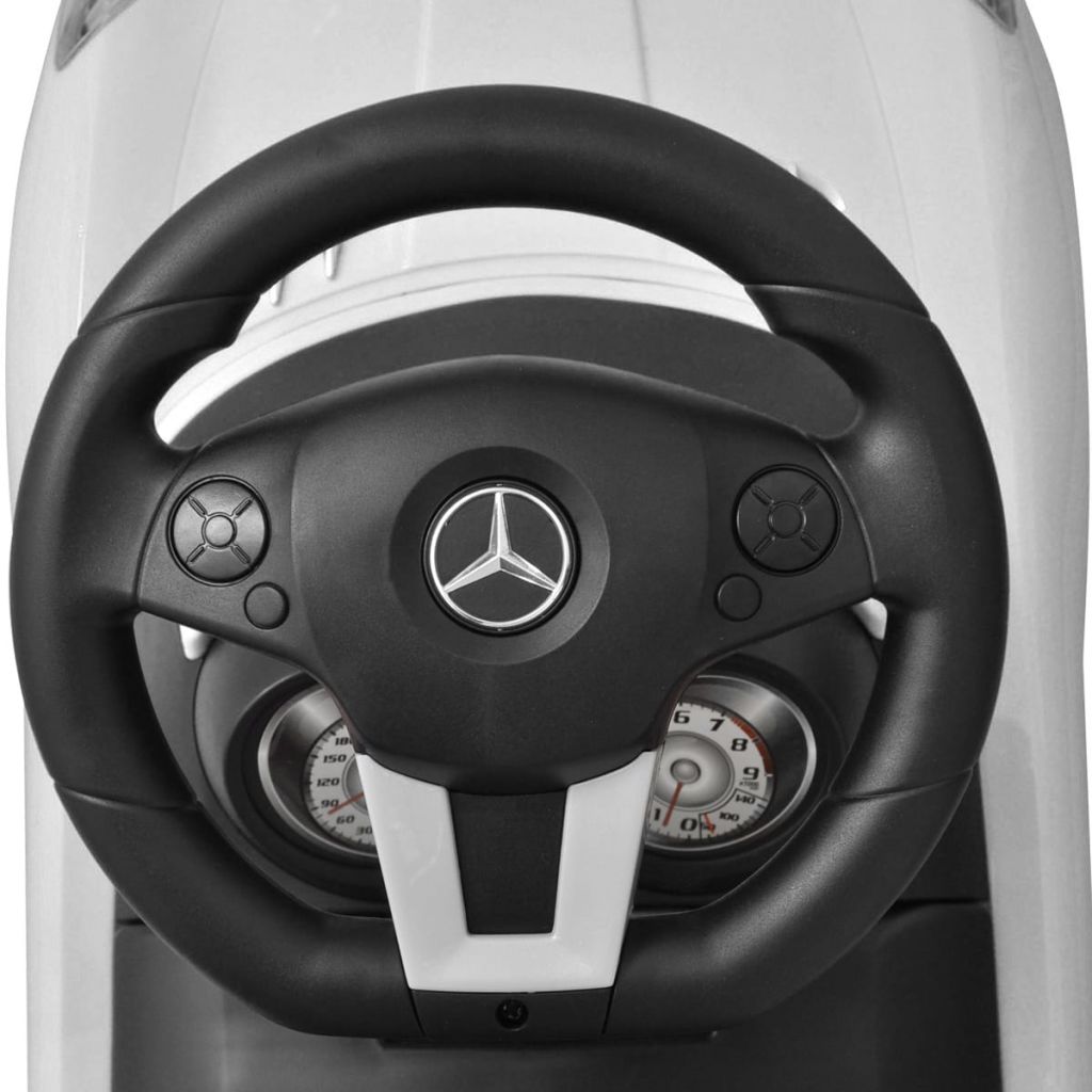 Mercedes Benz Kinderauto Fussantrieb Weiss