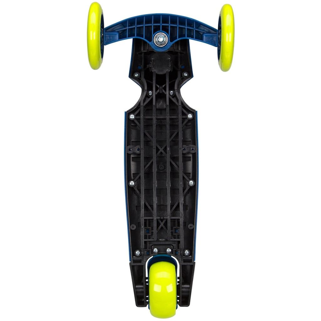 Nijdam 3-Rad-Roller Tri-Surfer Maxi Marineblau und Gelb