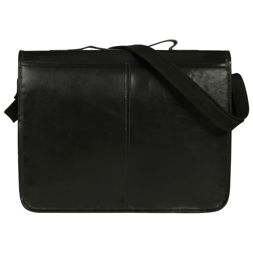 Laptop Bag Real Leather Black