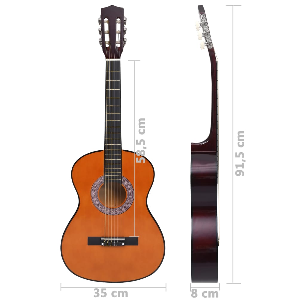 Classical Guitar for Beginner and Kid 3/4 36" Basswood