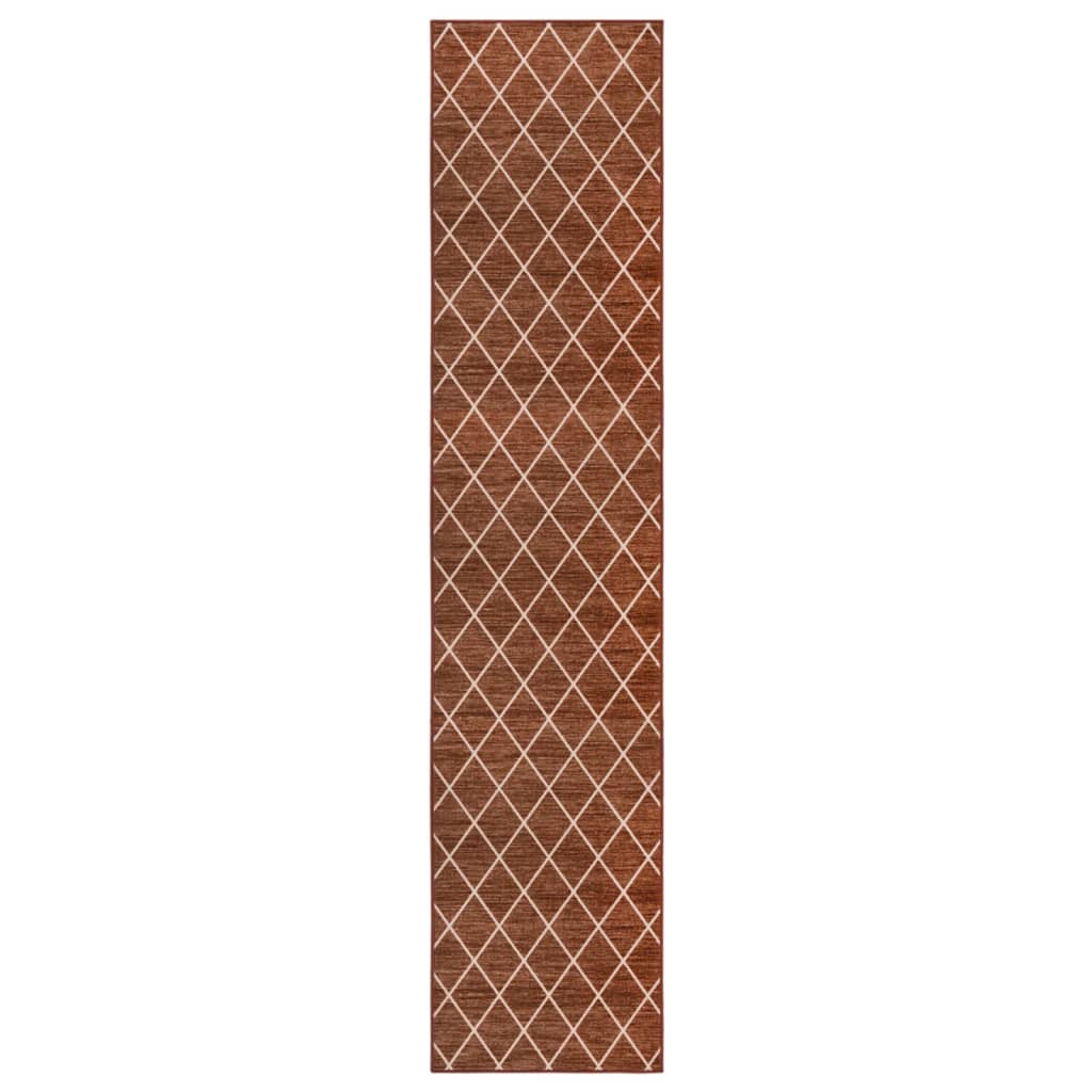 Carpet Runner Dark Brown 80x500 cm