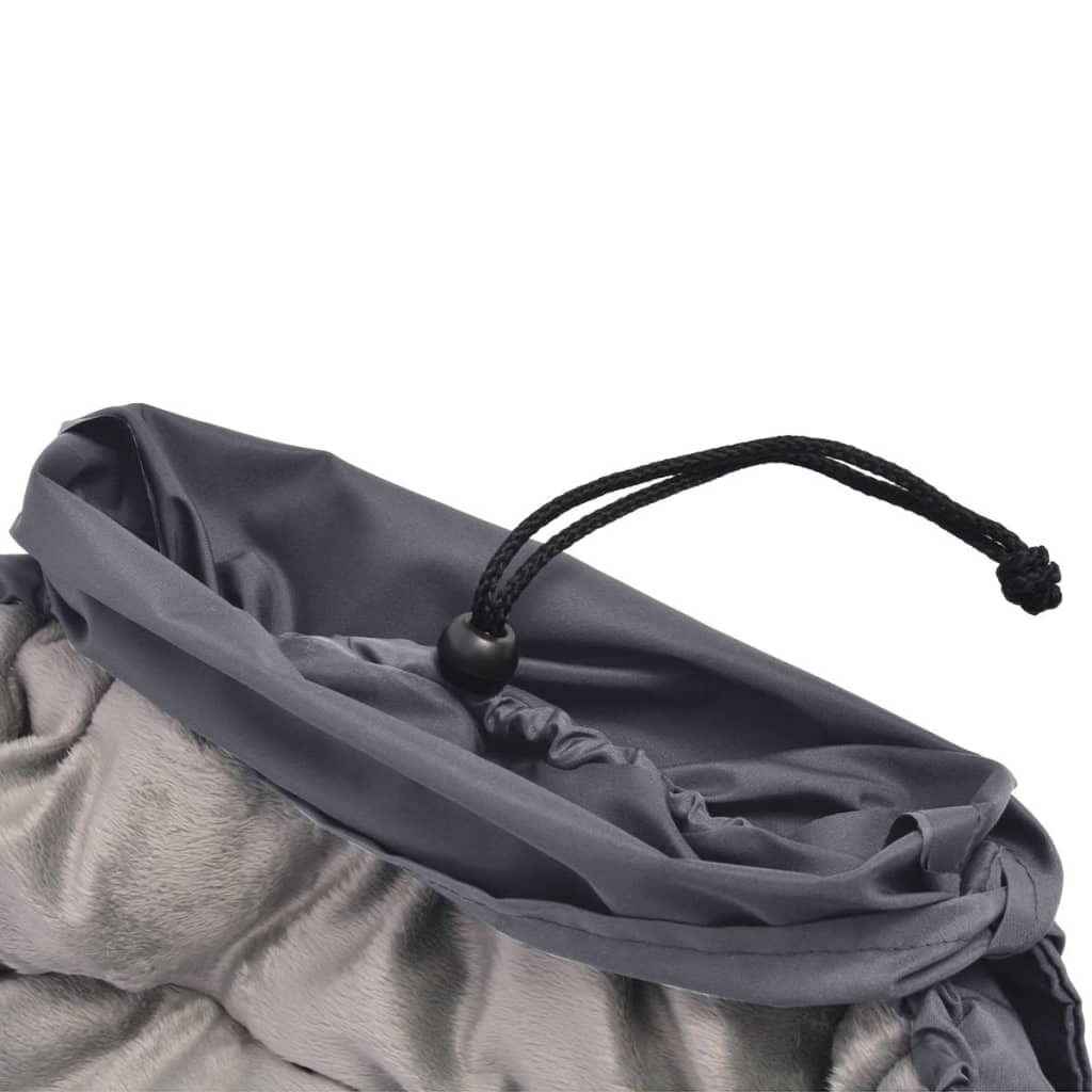 Baby Footmuff / Stroller Bunting Bag 90x45 cm Grey