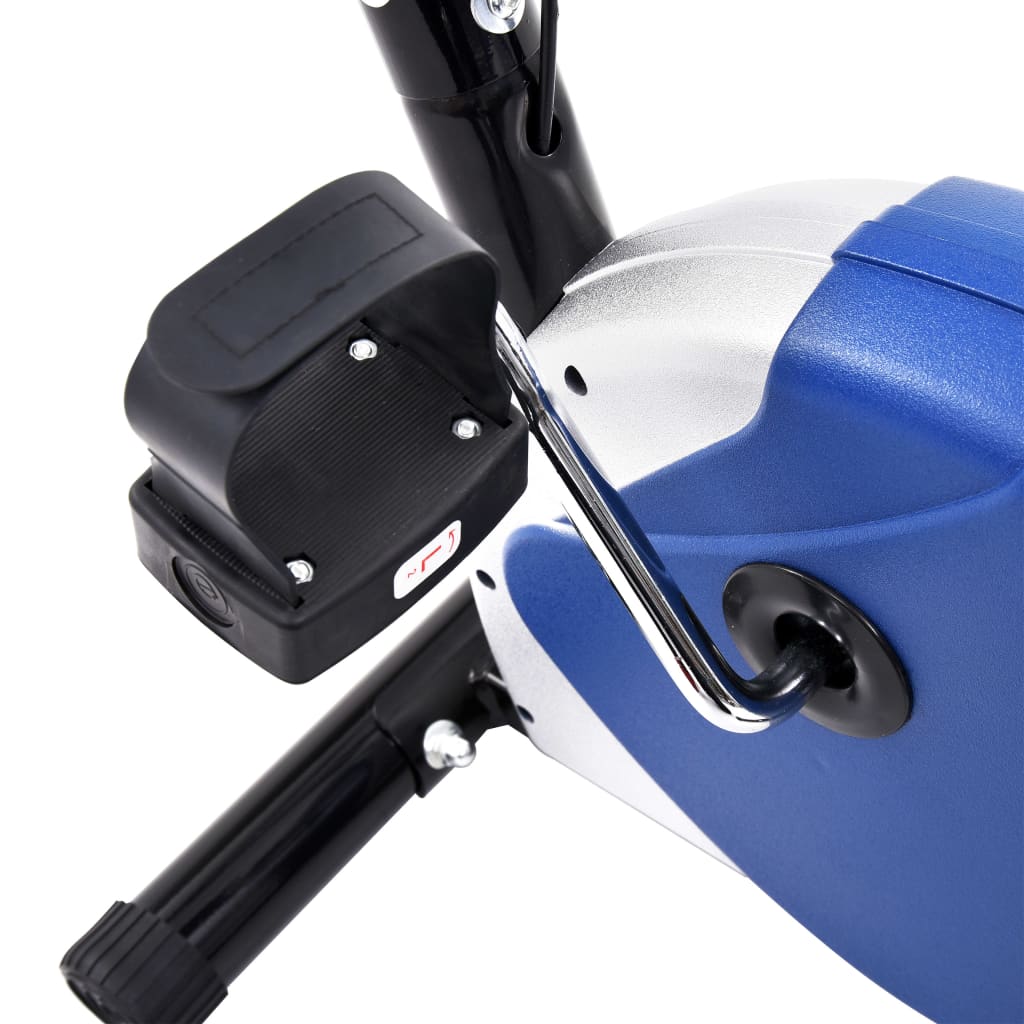 Exercise Bike with Belt Resistance Blue