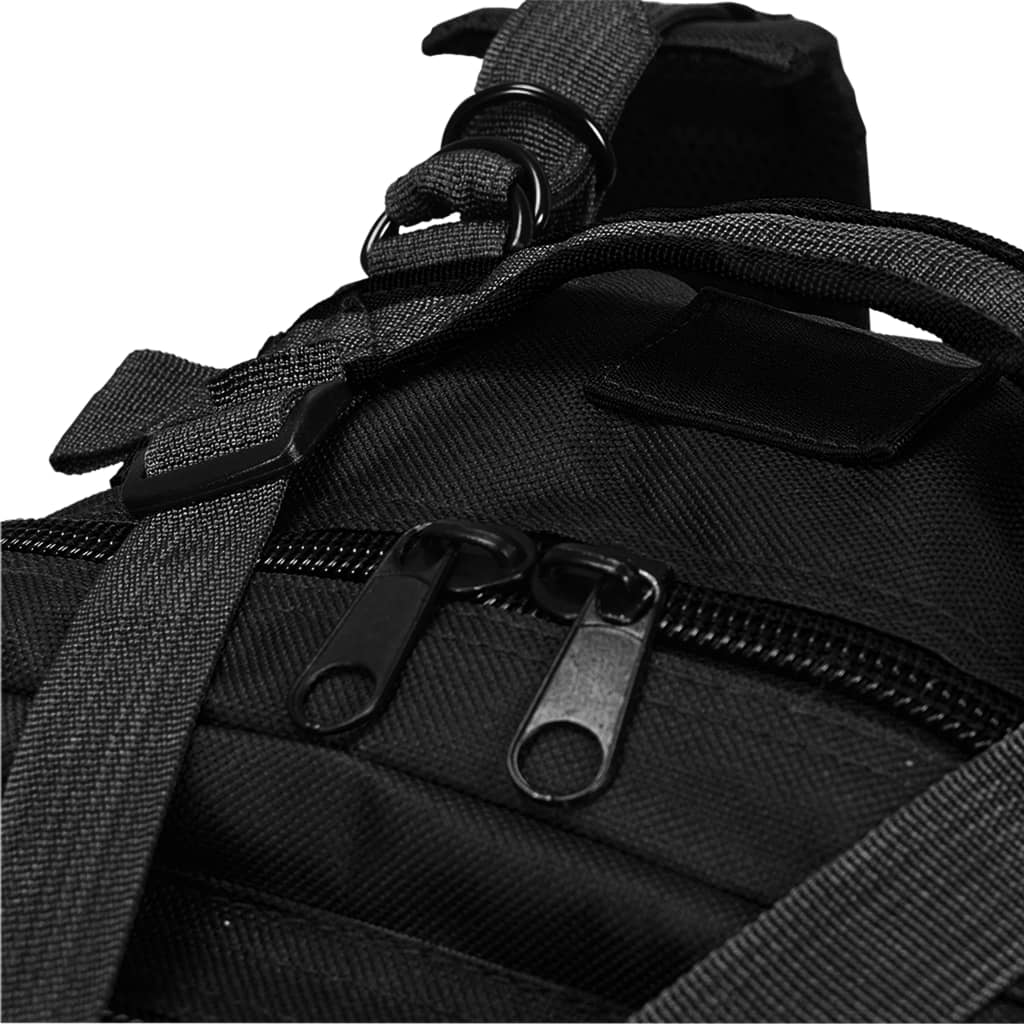 Army-Style Backpack 50 L Black